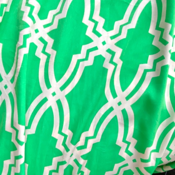 Excellent Condition Francesca’s Boutique Green & White Maxi Dress - Picture 12 of 14